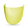 CleanAIR Spare grinding visor polycarbonate, optical class 1, yellow
