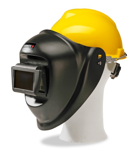 Hard hat welding hood Clearance