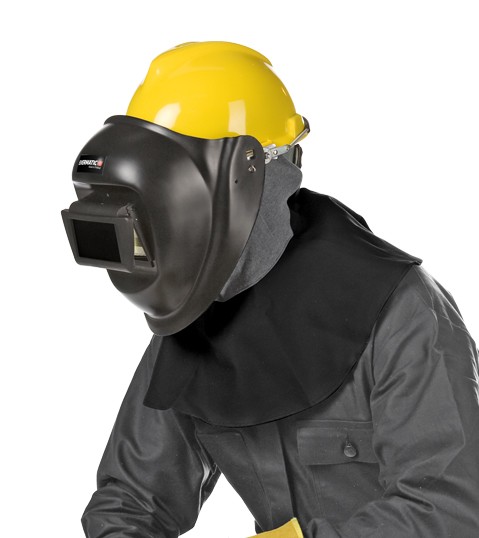 Evermatic welding helmet with hard hat