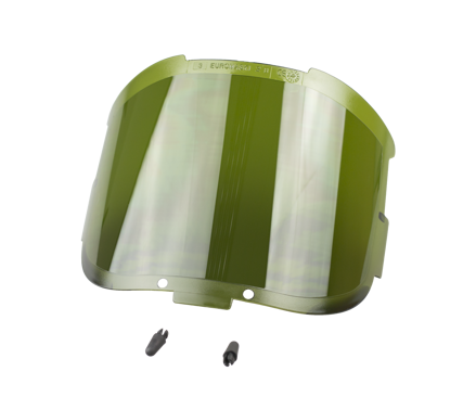 CleanAIR Main visor, shade 1.7 (including set of locking pins)