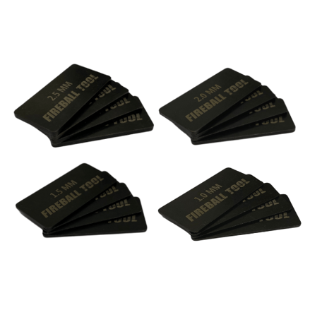 Fireball Tool 16pc Thin Shim Set