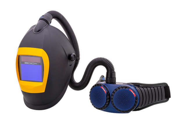 CleanAIR AerGO + welding helmet Balder CA-20 GDS