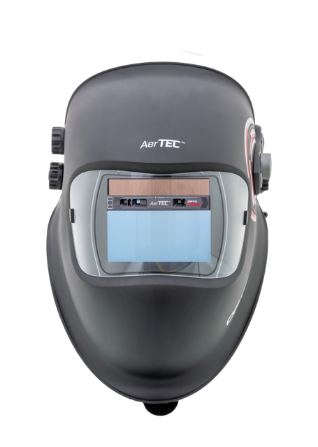 AerTEC OPTOMAX black welding helmet AerTEC OPTOMAX black welding helmet