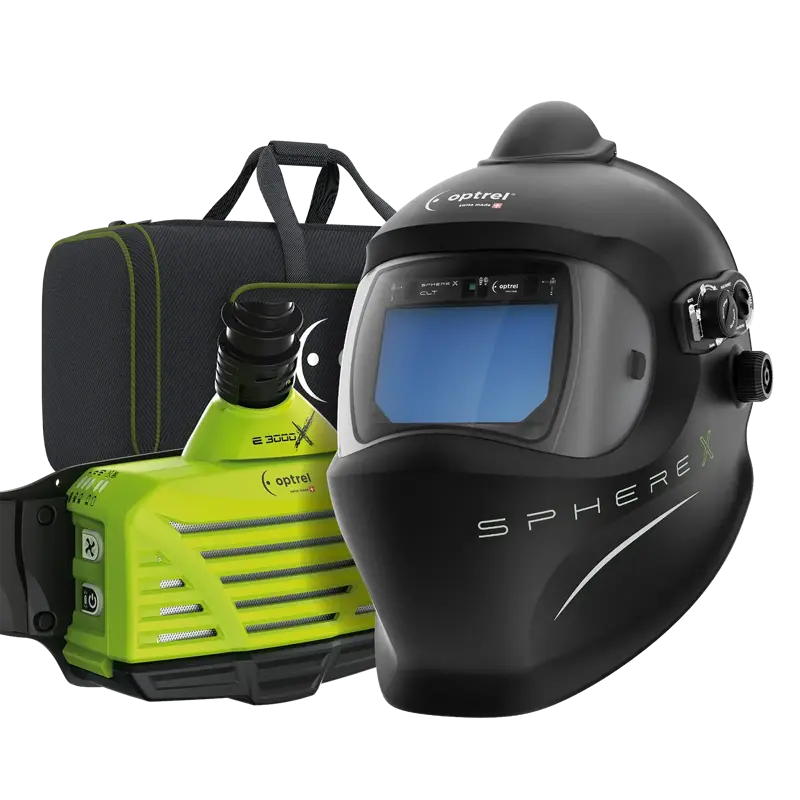 ⭐ Optrel Ready 2 Weld package sphere X clt pure air + PAPR welding helmet with e3000X (ATEX)