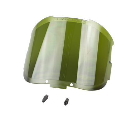 CleanAIR CA-28 Main visor, shade 1.7 (including set of locking pins)