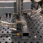 Fireball Tool Drill Press Fixture Plate Fireball Tool Drill Press Fixture Plate