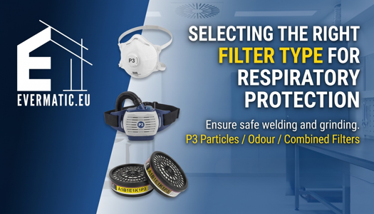 Selecting the right filter type for respiratory protection while welding